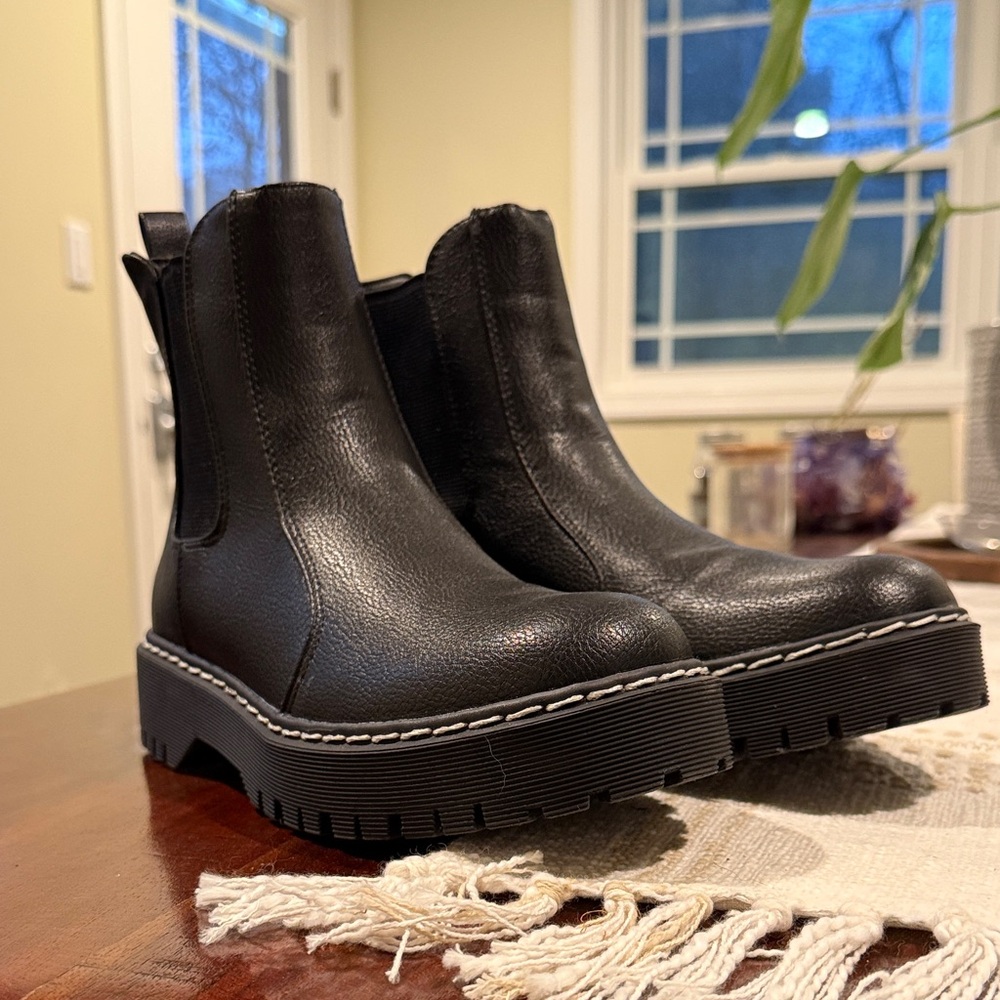 Sincerely Jules Black Ankle Boots